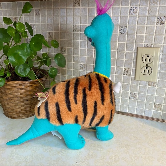 Vintage NWT Russ Fossil Friends Brachiosaurus dinosaur plush stuffed animal - Picture 3 of 11